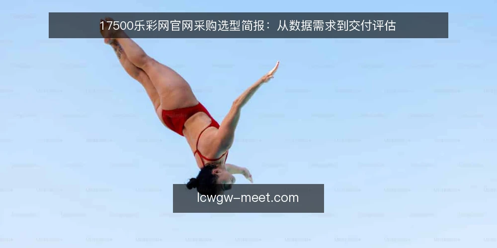 17500乐彩网官网采购选型简报：从数据需求到交付评估 — 需求定义：先明确你的数据使用场景 配图